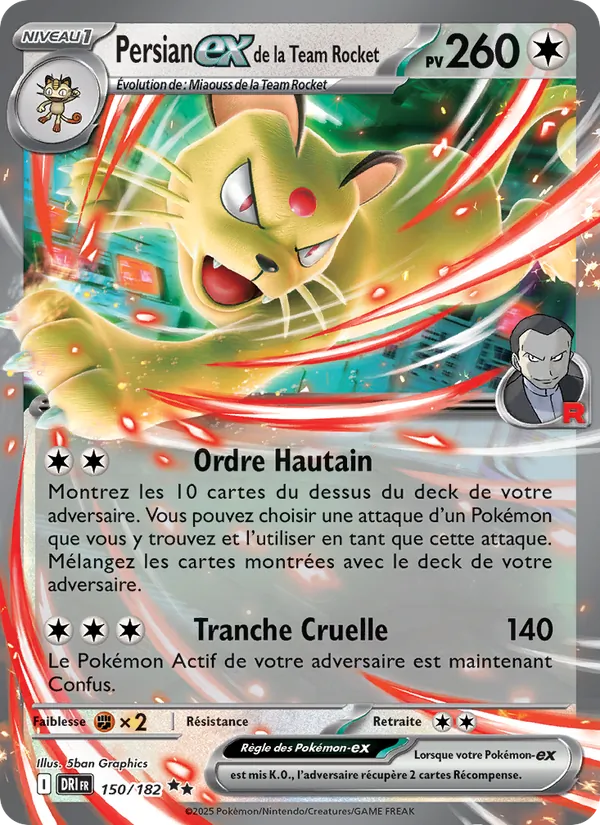 Persian-ex de la Team Rocket 150/182