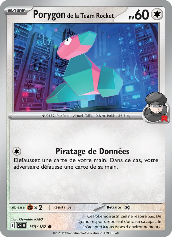 Porygon de la Team Rocket 153/182