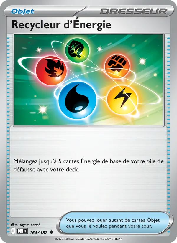 Recycleur d'Énergie 164/182