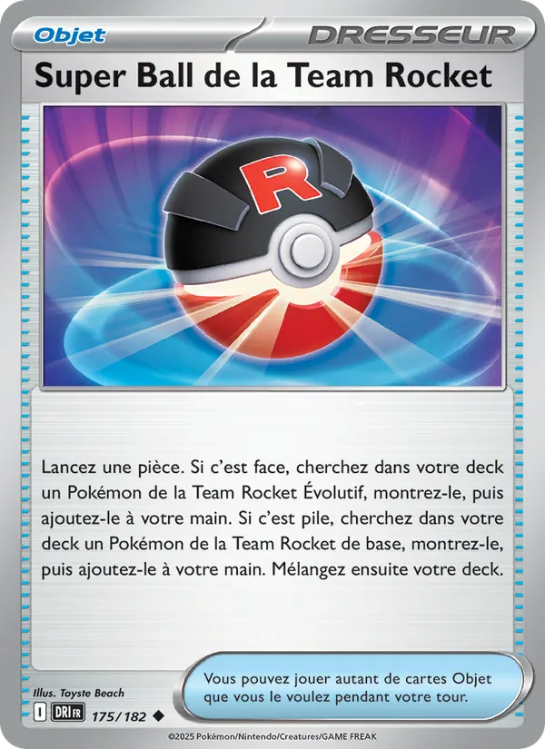Super Ball de la Team Rocket 175/182
