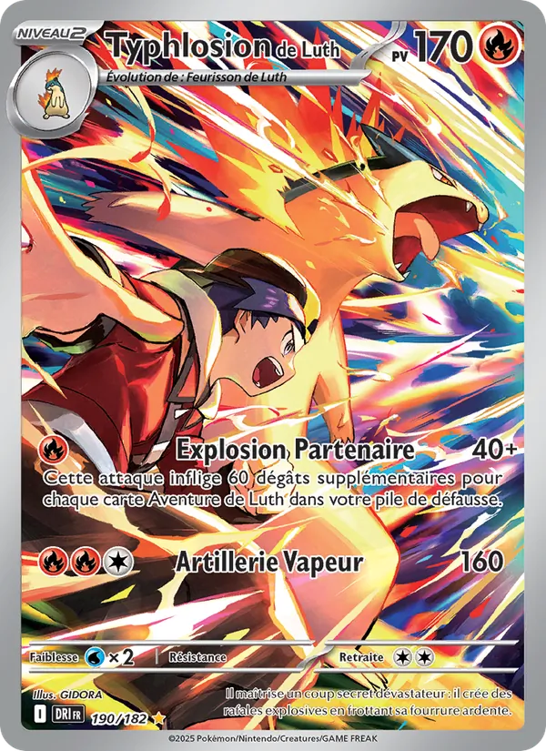 Typhlosion de Luth 190/182