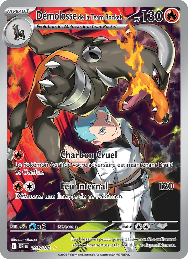Démolosse de la Team Rocket 191/182
