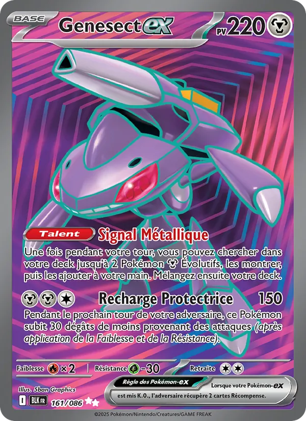 Genesect-ex 161/86