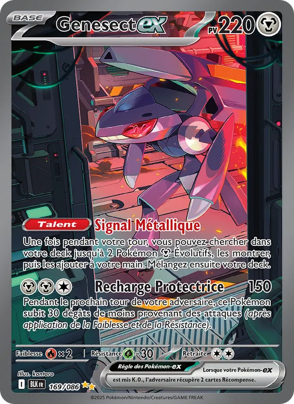 Genesect-ex 169/86