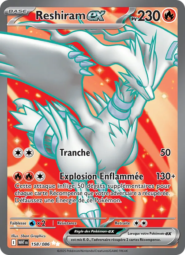 Reshiram-ex 158/86