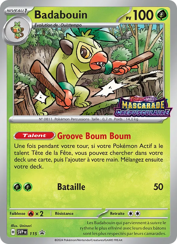 Badabouin 115/225