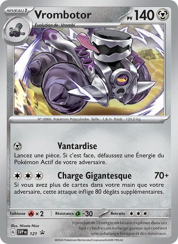 Vrombotor 121/225