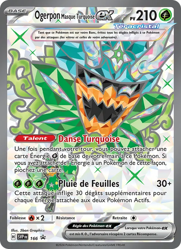 Ogerpon Masque Turquoise-ex 166/225