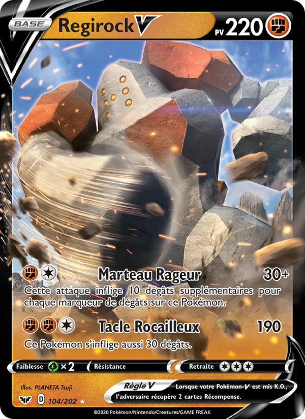 Regirock V 104/202