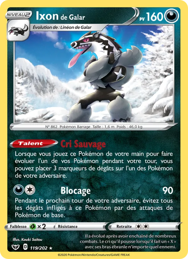 Ixon de Galar 119/202