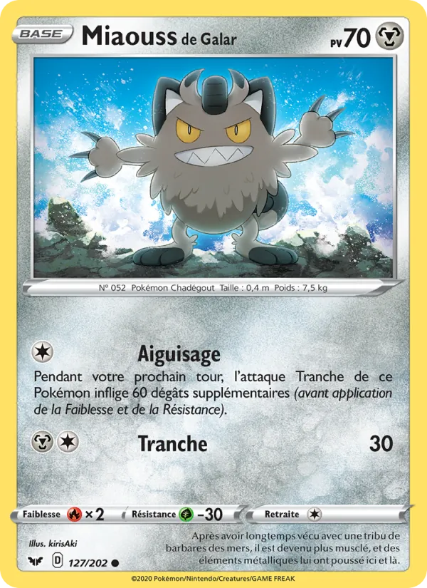 Miaouss de Galar 127/202
