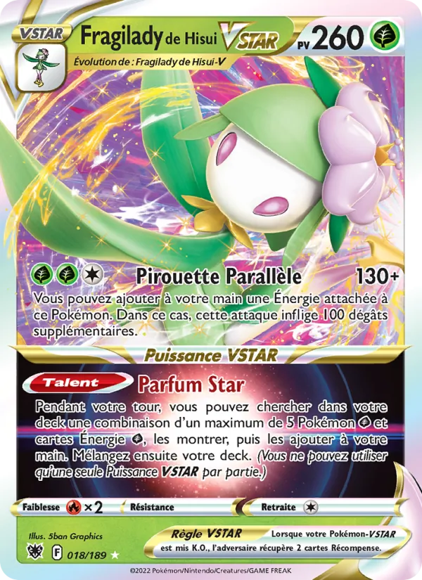 Fragilady de Hisui VSTAR 018/189