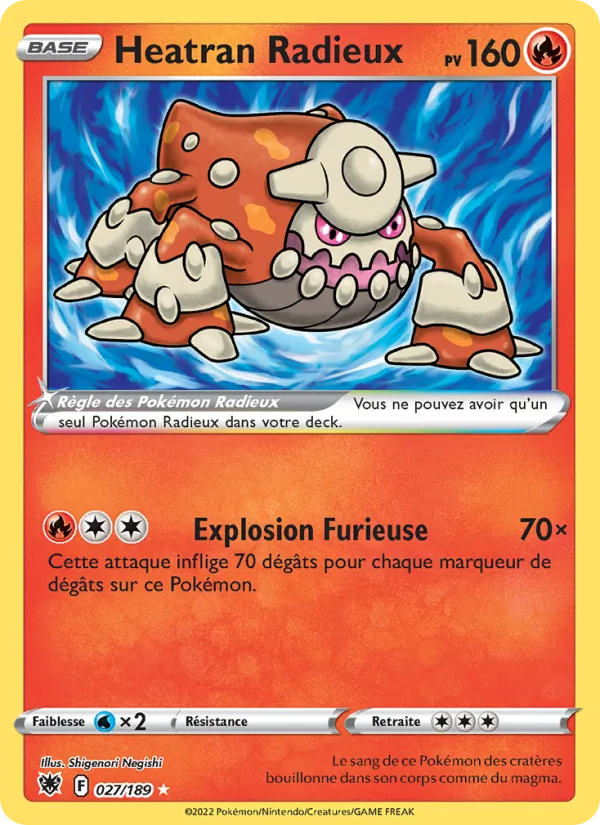 Heatran Radieux 027/189