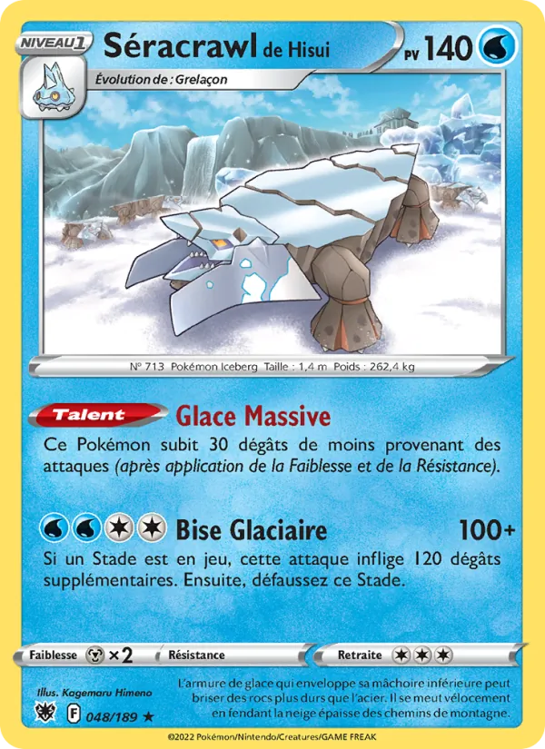 Séracrawl de Hisui 048/189