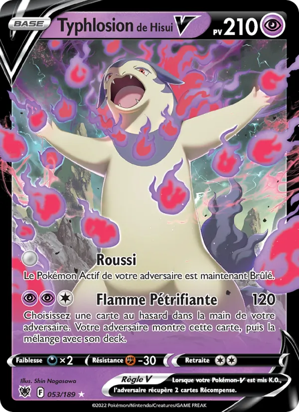 Typhlosion de Hisui V 053/189