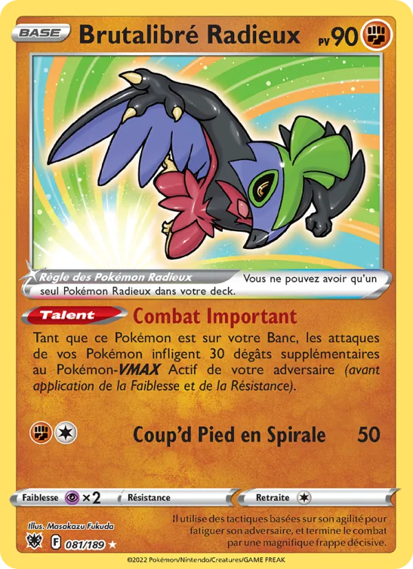 Brutalibré Radieux 081/189