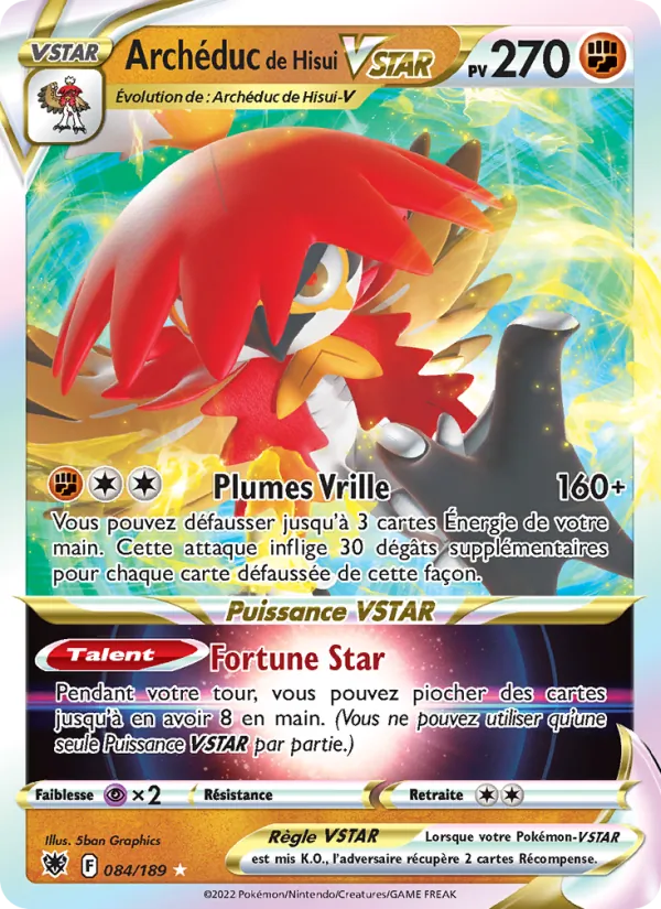 Archéduc de Hisui VSTAR 084/189