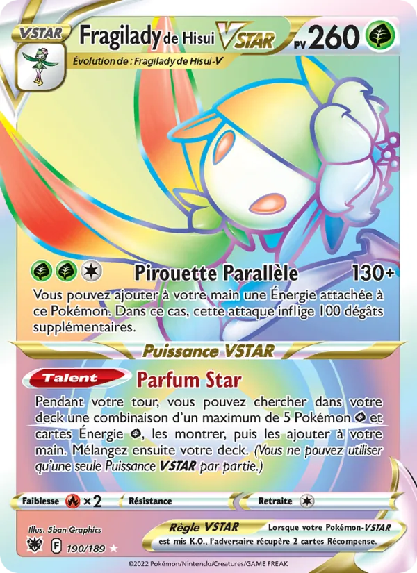 Fragilady de Hisui VSTAR 190/189