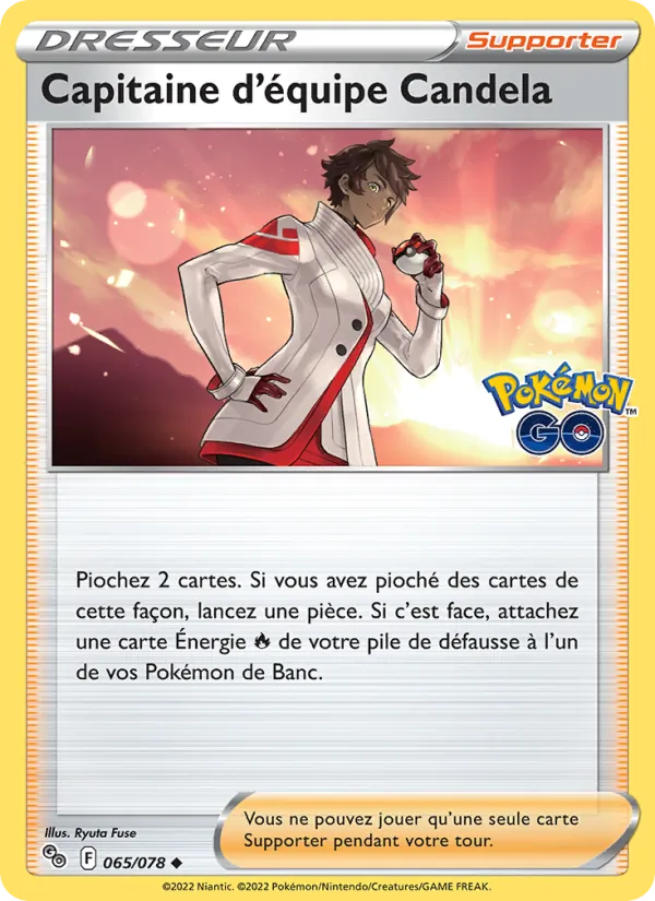 Capitaine d'équipe Candela 065/78