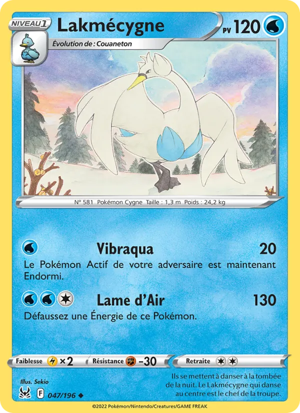 Lakmécygne 047/196