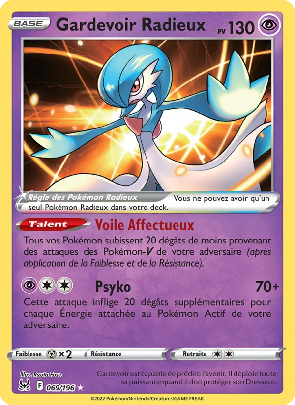 Gardevoir Radieux 069/196