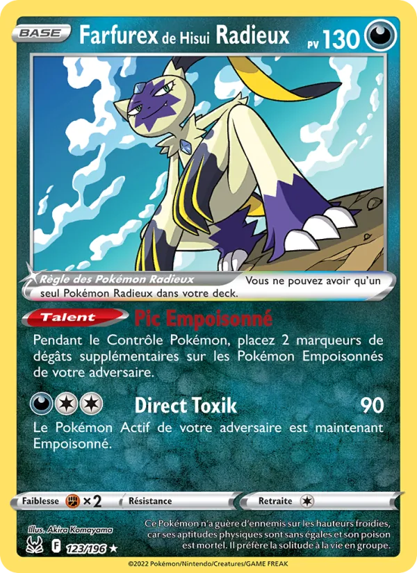 Farfurex de Hisui Radieux 123/196
