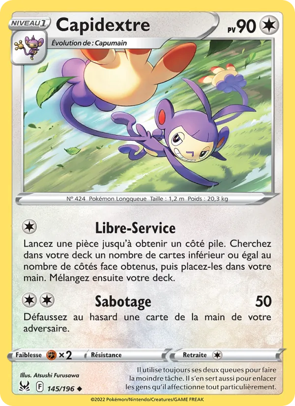 Capidextre 145/196