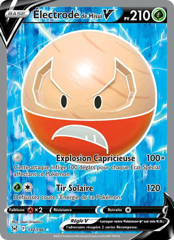 Électrode de Hisui V 172/196