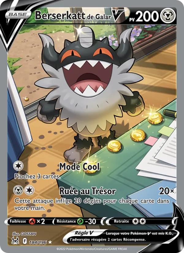 Berserkatt de Galar V 184/196