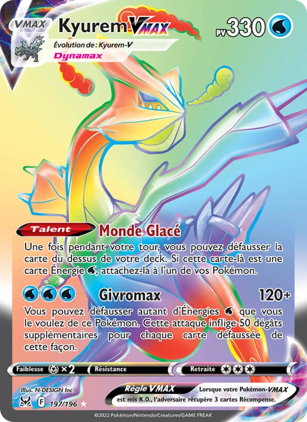 Kyurem VMAX 197/196