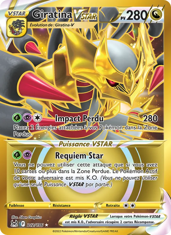 Giratina VSTAR 212/196