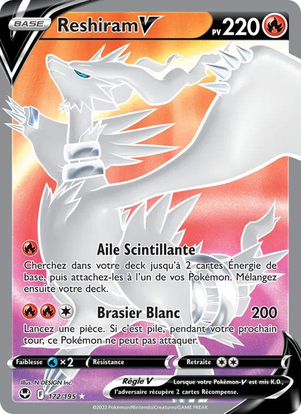 Reshiram V 172/195