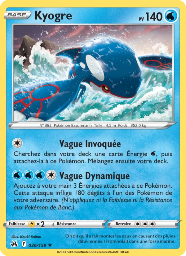 Kyogre 036/159