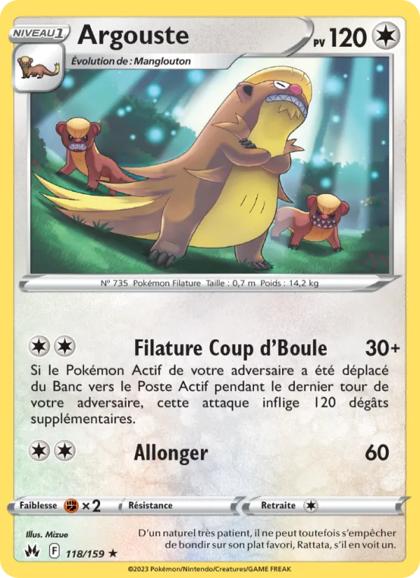 Argouste 118/159
