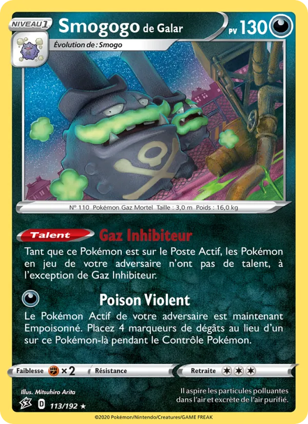 Smogogo de Galar 113/192