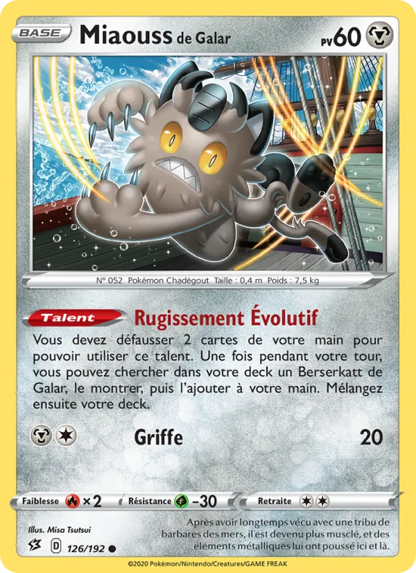 Miaouss de Galar 126/192