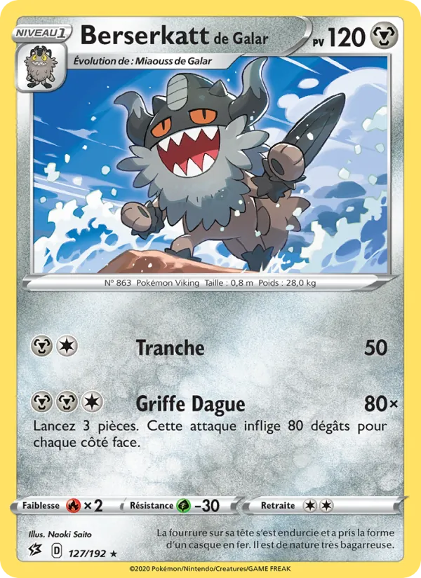 Berserkatt de Galar 127/192