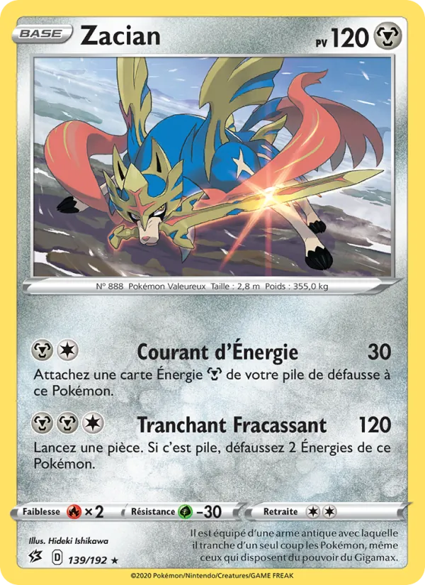 Zacian 139/192