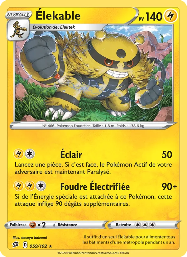 Élekable 59/192
