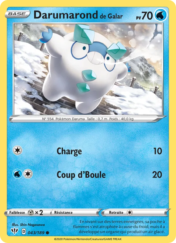 Darumarond de Galar 43/189