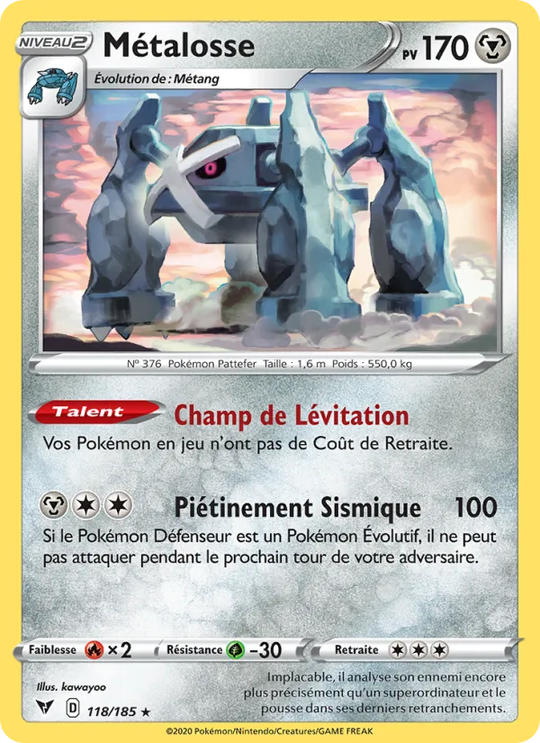 Métalosse 118/185