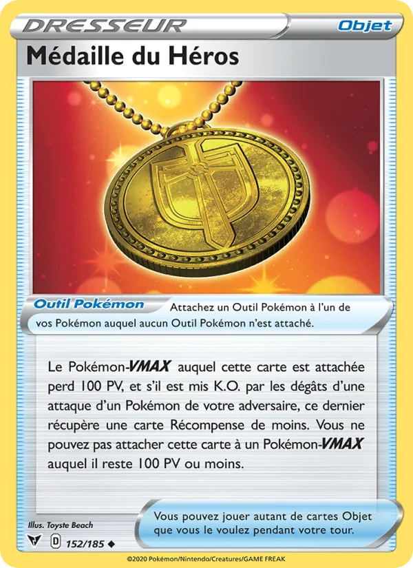 Médaille du Héros 152/185