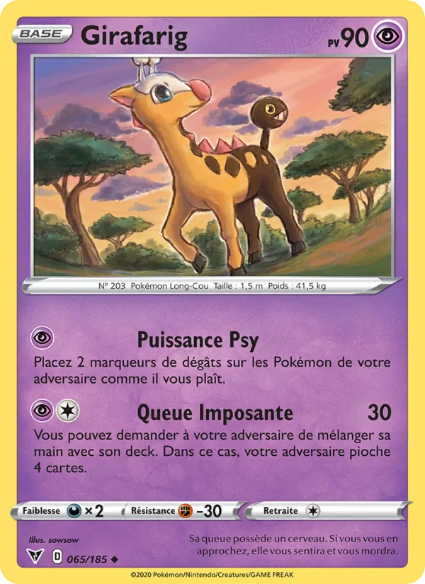 Girafarig 65/185