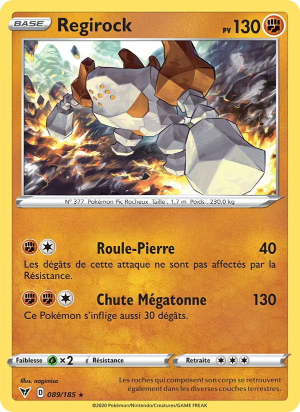 Regirock 89/185