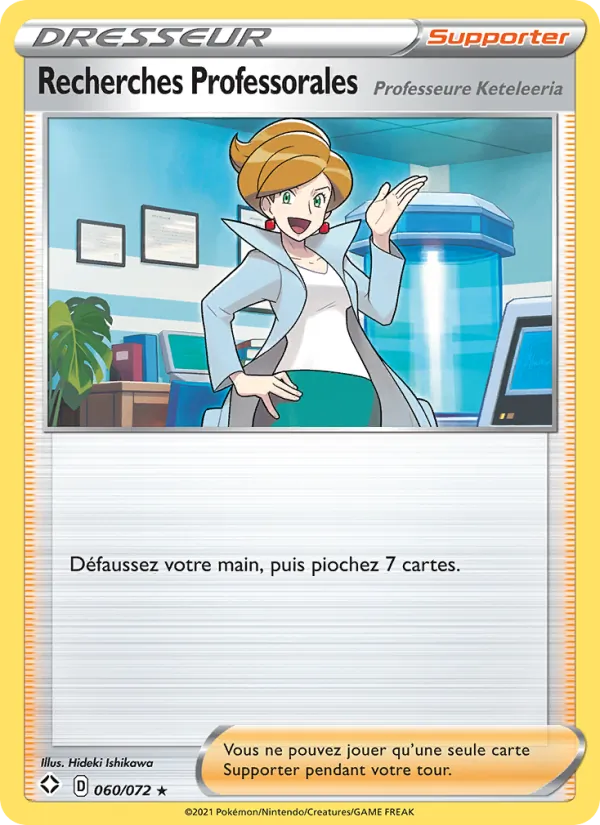 Recherches Professorales (Professeure Keteleeria) 60/72