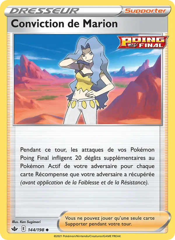 Conviction de Marion 144/198