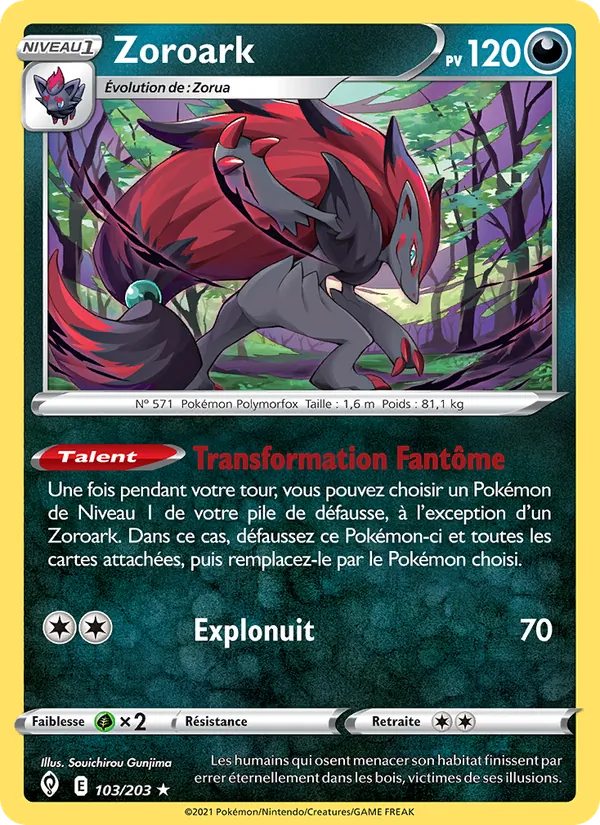 Zoroark 103/203