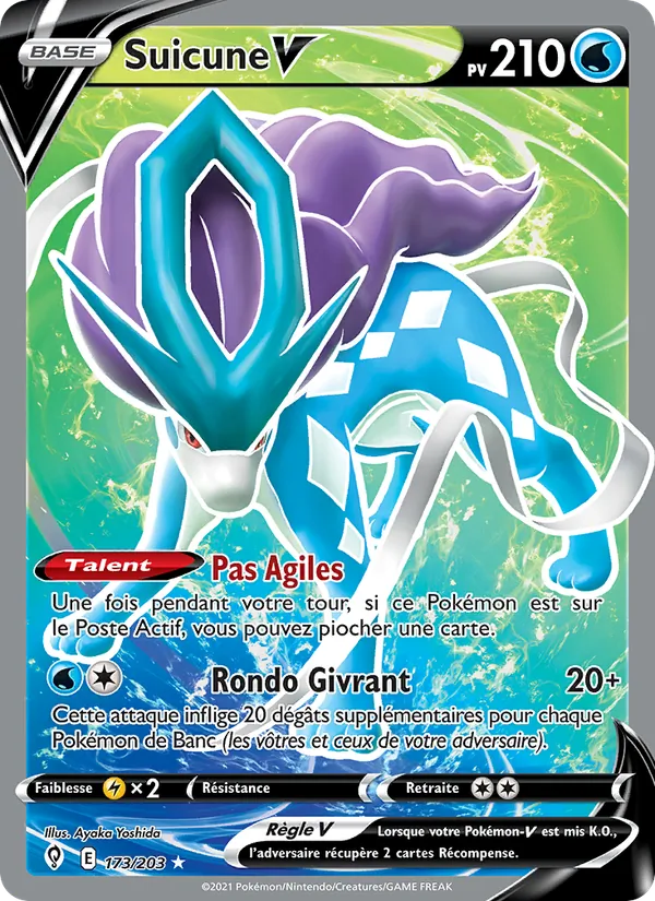 Suicune V 173/203