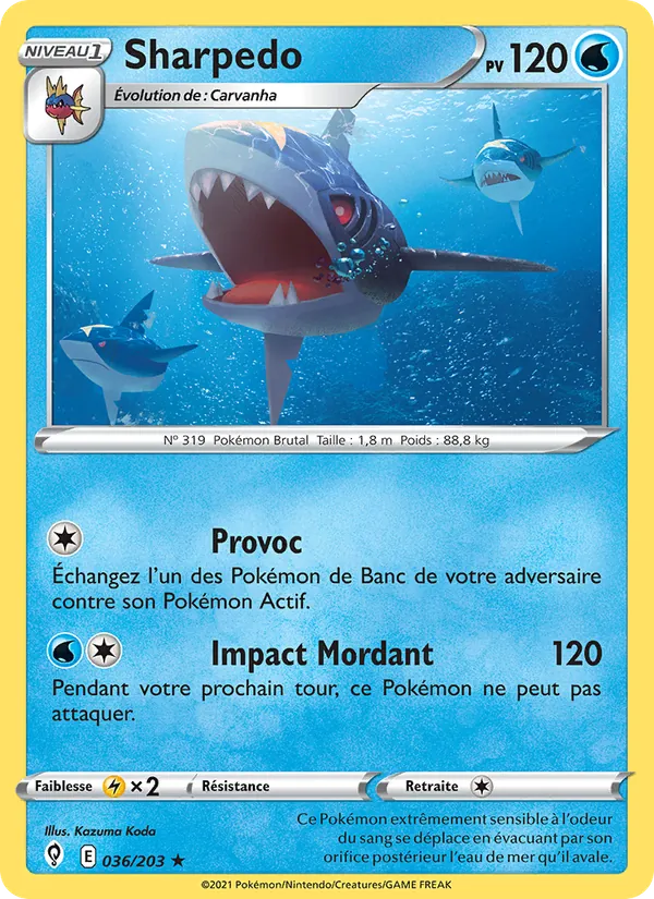 Sharpedo 36/203