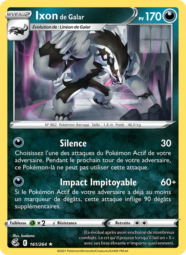 Ixon de Galar 161/264
